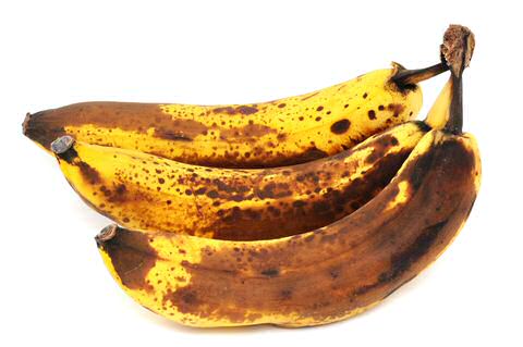 Overrijpe bananen