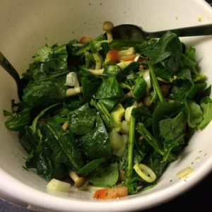 Spinazie salade
