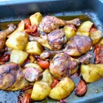 Kippenbouten in de oven