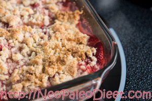 2 aardbei rabarber crumble recepten die ieder kan bakken Aardbei rabarber crumble